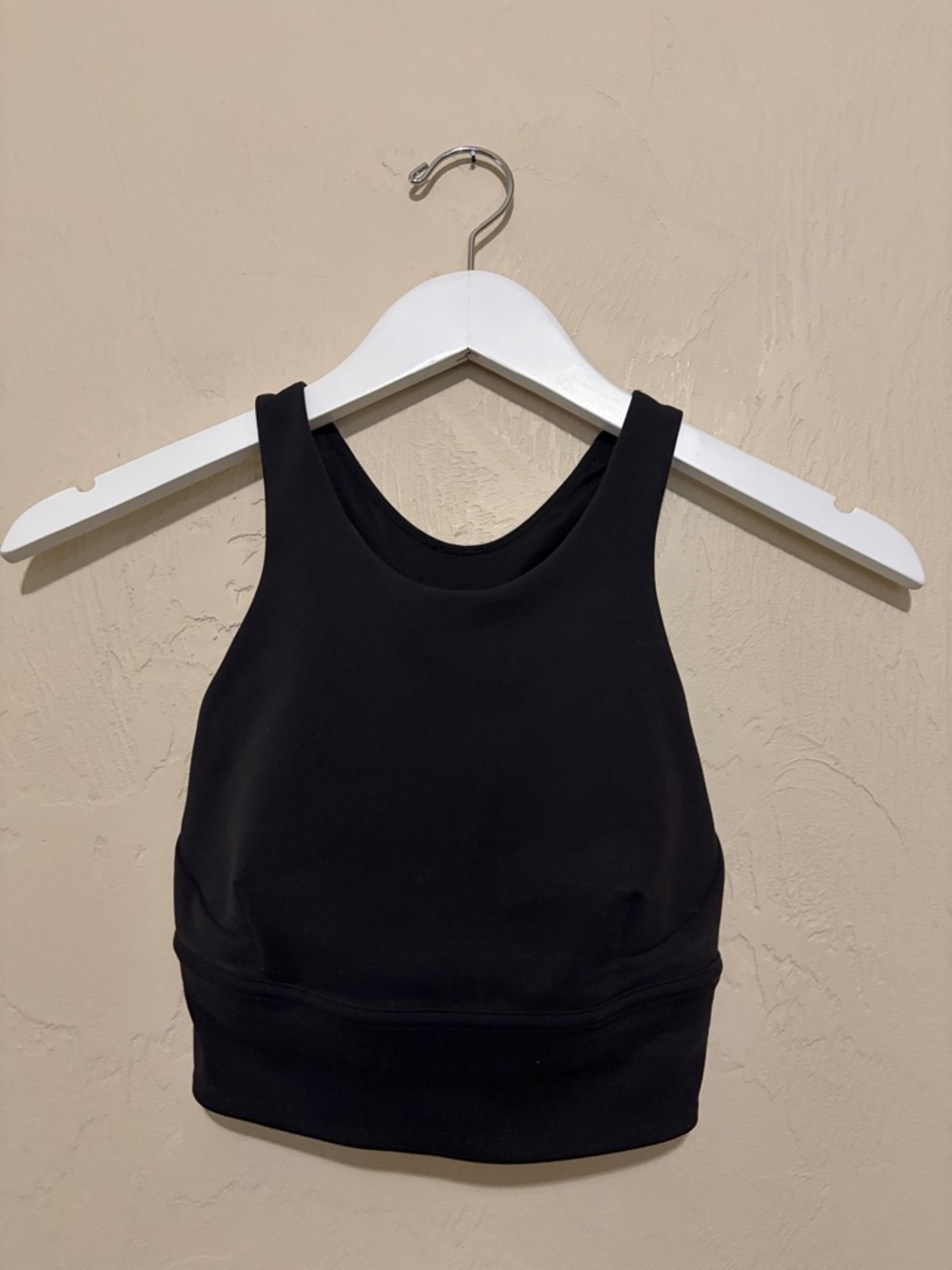 Lululemon Black Long Line Soorts Bra. Excellent Condition.